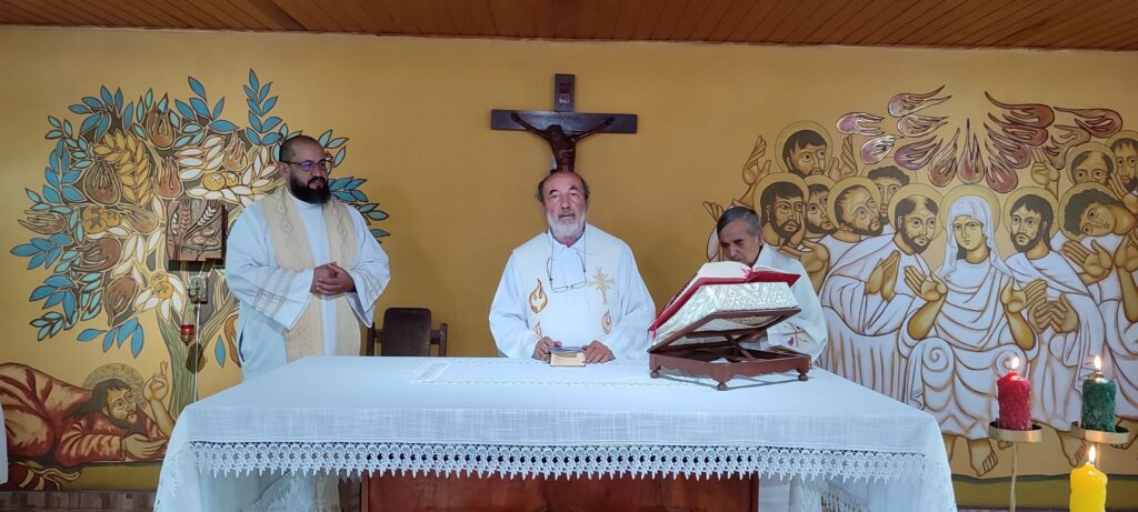 Padre Mário Valcamonica neste ano completará 50 anos de sua Profissão Religiosa.