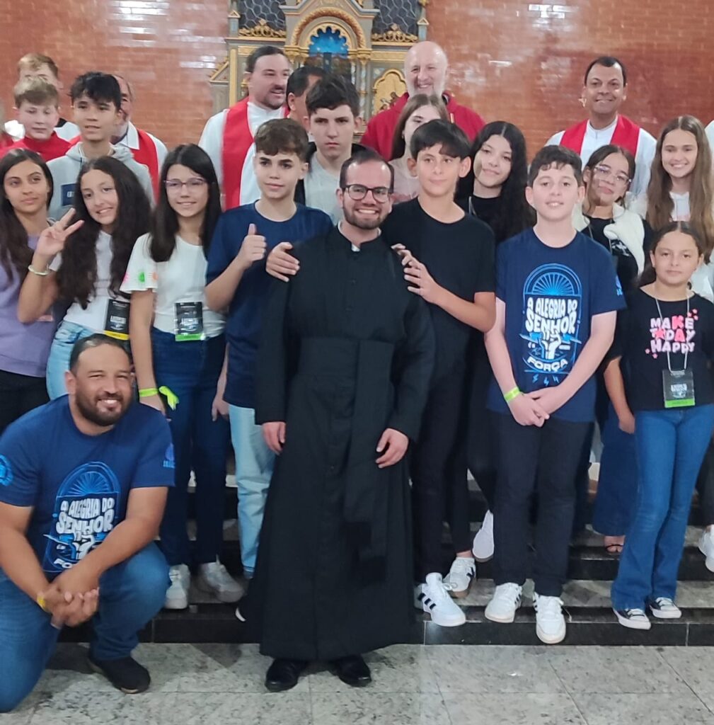 CELEBRAÇÃO DA PRIMEIRA PROFISSÃO RELIGIOSA DE KAIAN PATRICK DOMINGUES DIAS